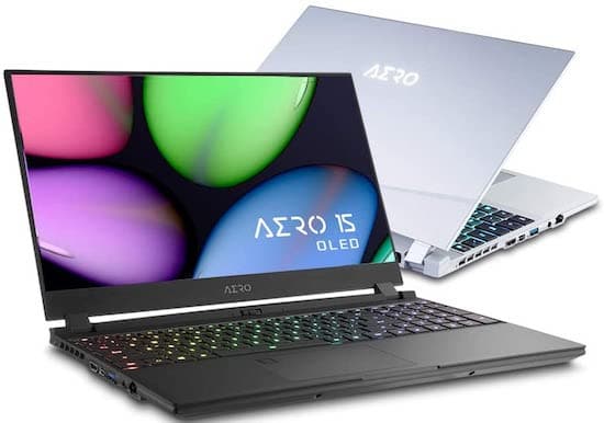 Gigabyte Aero 15" laptop for content creators