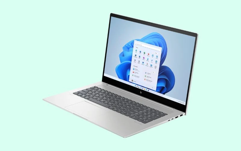 HP ENVY 17 with full size keyboard and numeric pad